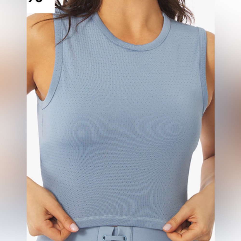 WeWoreWhat Blue Workout Tank